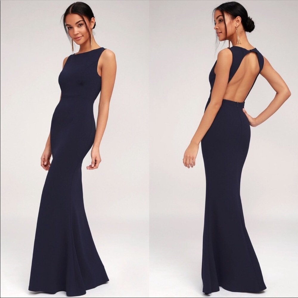 Navy Dress